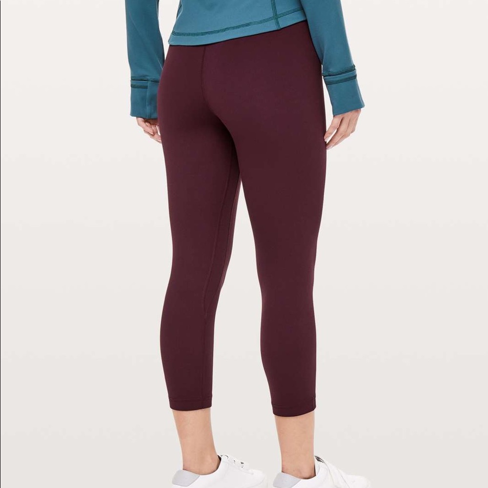 Lululemon Align Crop 21” Dark Adobe Leggings